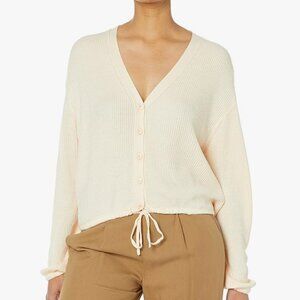 NWOT Splendid Womens Bri Cardigan Sweater Small White Cashmere